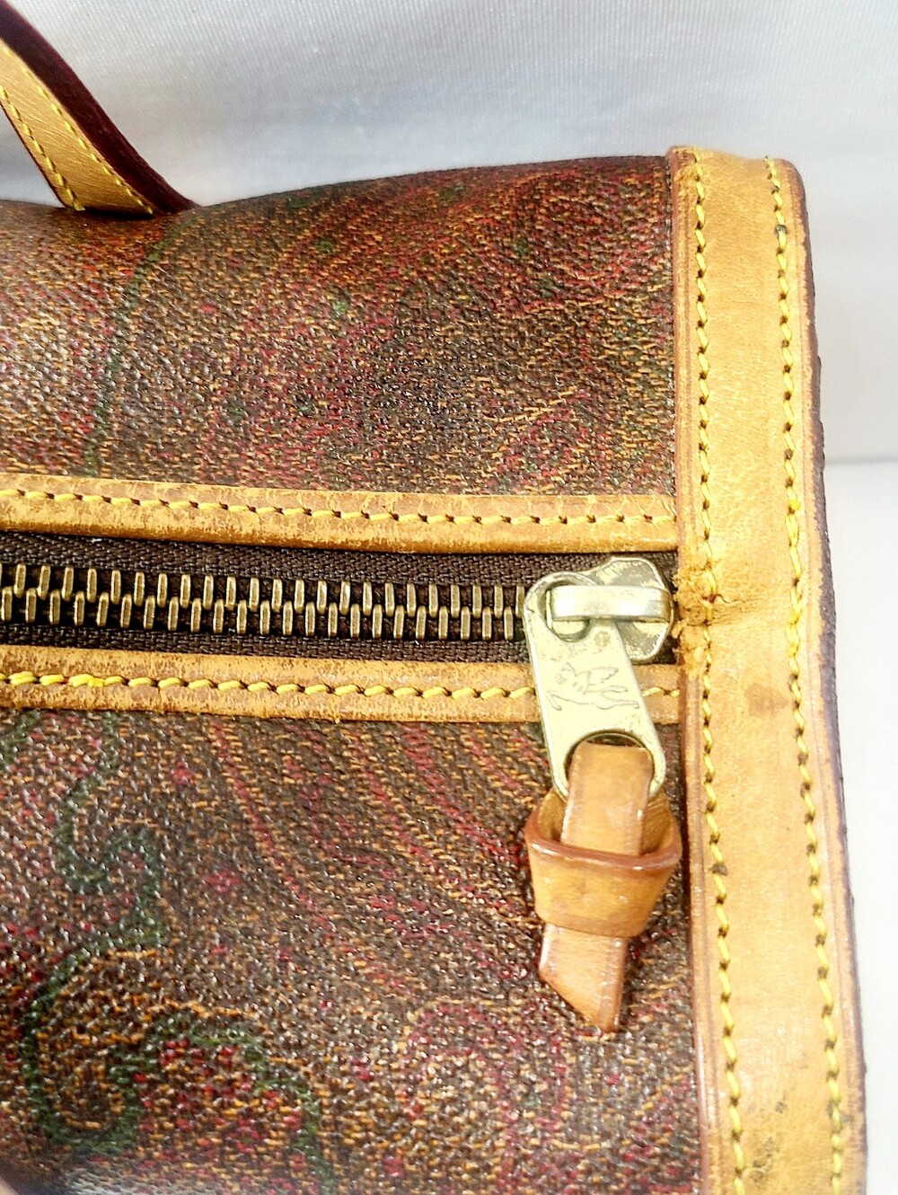 Etro Leather Satchel Bag - Picture 4 of 9